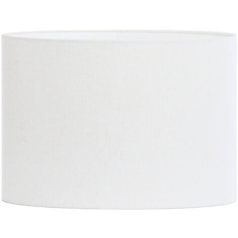 Light & Living - abat-jour - Livigno - blanc - textile - E27 - (1/5)