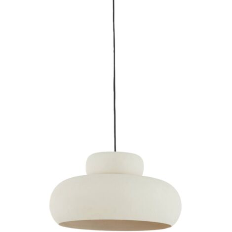 Suspension Neiva D39cm en métal crème avec monture (1/5)