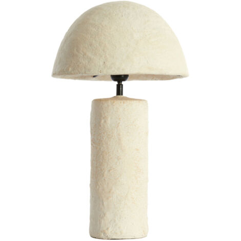 Light & Living - lampe de table - Qazu - beige - papier - E27 - (1/5)