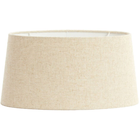 Light & Living - abat-jour - Livigno - beige - textile - E27