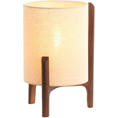 Light & Living - lampe de table - Litto - naturel - bois - lampe (1/4)