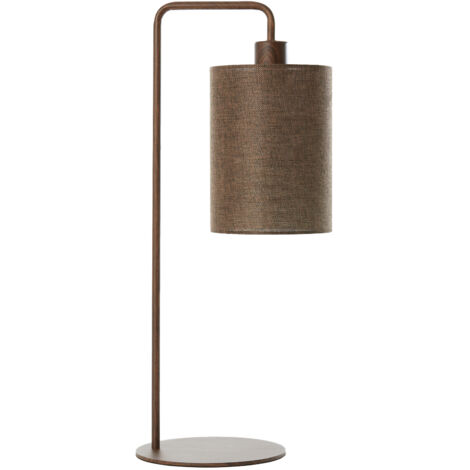 Light & Living - lampe de table - Donio - beige marron - coton (1/5)
