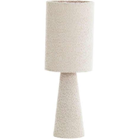 Light & Living - lampe de table - Micky - beige - textile - lampe (1/4)