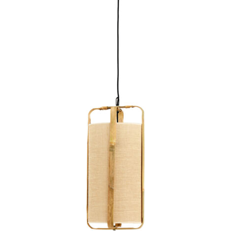 Light & Living - suspension - Sendai - beige - bambou jute - Ø (1/5)