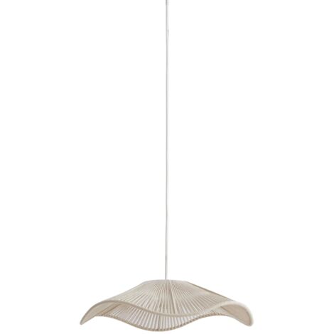 Light & Living - suspension - Rafa - beige - coton - Ø 50cm - E27 (1/5)