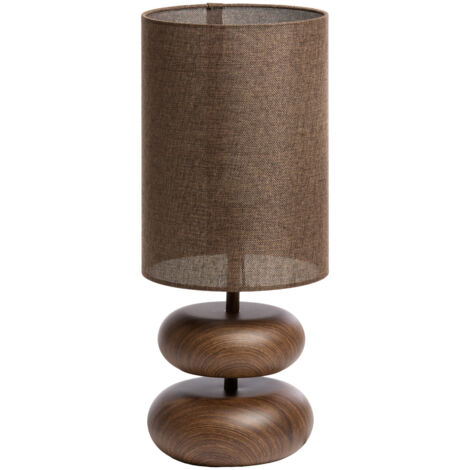 Light & Living - lampe de table - Danialo - beige marron - coton (1/5)