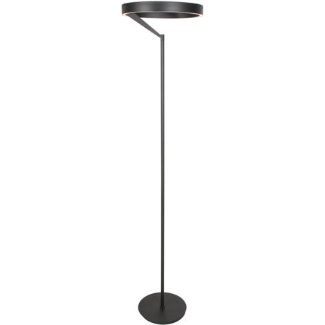 Steinhauer Exclusive - lampadaire - Mykty - noir - métal - Ø 40cm (1/5)