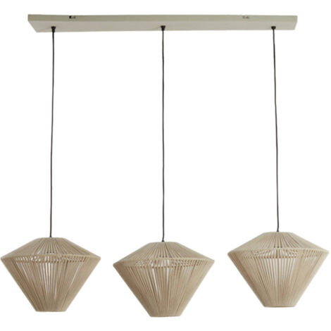 Light & Living - suspension - Felida - beige - métal - grande (1/5)