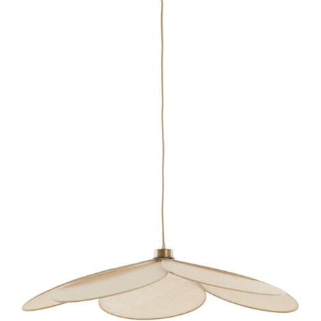 Light & Living - suspension - Fyano - beige - textile - Ø 79cm - (1/5)