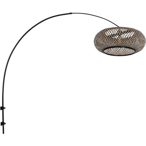 Steinhauer - applique murale - Sparkled Light - noir - bambou (1/5)