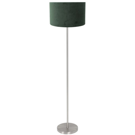 Mexlite - lampadaire - Noor - vert acier - métal textile - lampe (1/5)