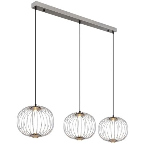 Globo - suspension - GALWAY - acier - métal - lampe en fil (1/5)