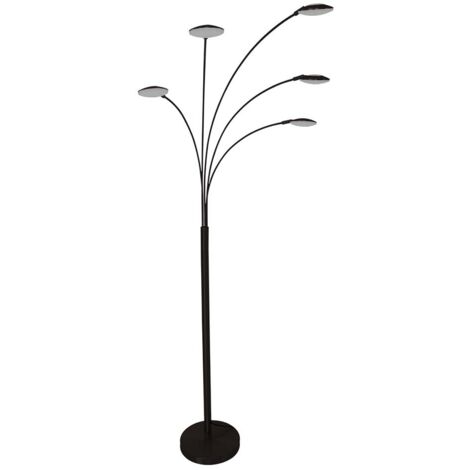 Mexlite - lampadaire - Synna - noir - métal - LED - 1327ZW