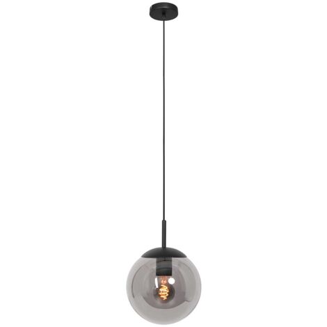 Steinhauer - suspension - Bollique - noir - verre métal - Ø 20cm