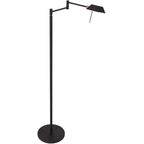 Steinhauer - lampadaire - Retina - noir - verre métal - lampe (1/5)