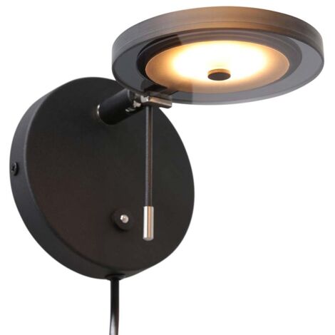 Steinhauer - applique murale - Turound - noir - verre métal - (1/5)