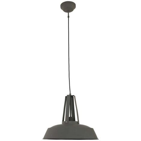 Mexlite - suspension - Eden - gris - métal - Ø 42cm - E27 - (1/5)