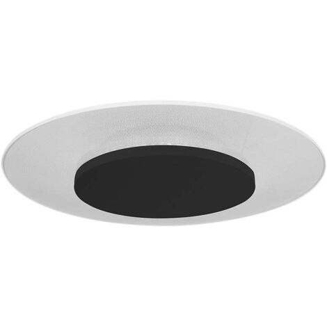 Steinhauer - plafonnier - Lido - noir - plastique métal - Ø 36cm (1/5)