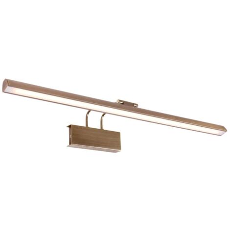 Applique murale Litho LED bronze – Dimensions 60x15,4x9 cm – Puissance 9W – Température couleur réglable 2200K à 4000K – Steinhauer (1/5)