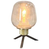 Steinhauer - lampe de table - Reflexion - laiton - verre métal -