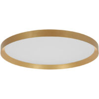 Steinhauer - plafonnier - Flady - or - plastique métal - Ø 50cm -