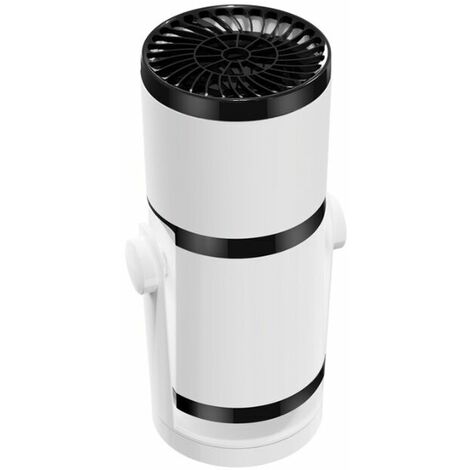 Car Heater Car Heater Defrost Defog Foldable 360 Degree Rotating Electric  Heater Black and White 12v9096A