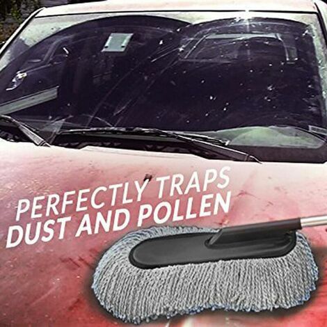 62'' Car Wash Brush with Long Handle Chenille Microfiber Car Wash Mop Kit  Mitt Car Wash - Car Interior Parts, Facebook Marketplace