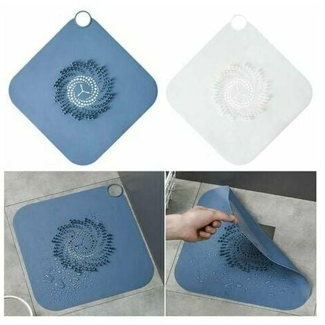 2XBathroom Floor Drain Cover Deodorant Hair Filter Shower Drain Pad Kitchen  Sink