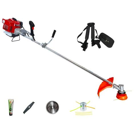 Decespugliatore A Zaino A Scoppio 2 Tempi 52 Cc Con Doppio Disco E Kit Accessori - Foto 8
