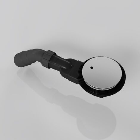 doporro Piletta di Scarico Doccia AL05, Sifone per Piatto Doccia con Foro di Scarico Diametro 45mm, Ferma odori e Filtro capelli
