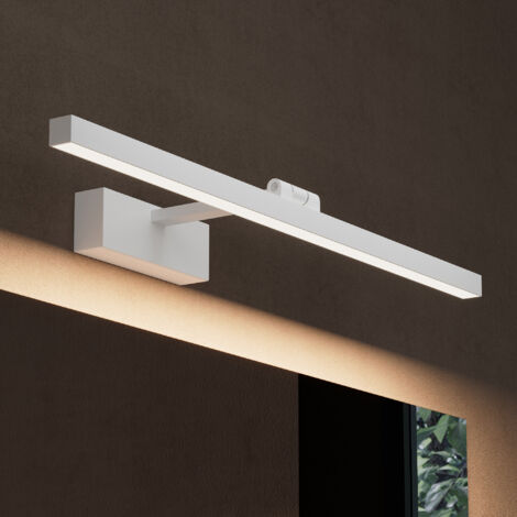 doporro Lampada da Specchio a LED per Bagno, Applique Specchio, Applique Murali, Illuminazione da Parete, Luce Naturale per Trucco, Bianca Sabbia, 40cm, 9W, 4000K
