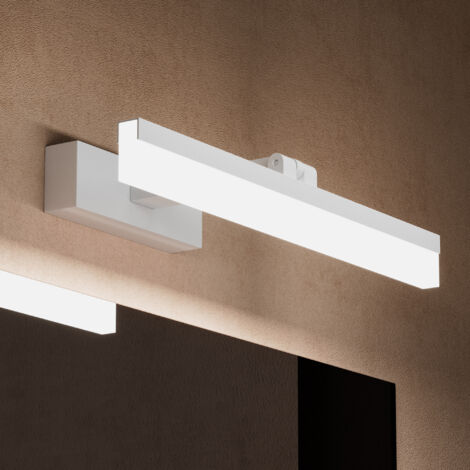 doporro Lampada da Specchio a LED per Bagno, Applique Specchio, Applique Murali, Illuminazione da Parete, Luce Bianca per Trucco, Bianca Sabbia, 40cm, 9W, 6000K