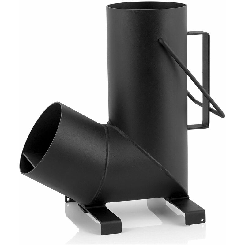 BBQ-Toro Rocket Stove RAKETE 1, Stufa a razzo in acciaio inox