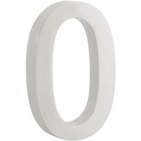 Numero Civico In Acciaio Inox Adesivo, Altezza 10 Cm, Numero Civico - Foto 8