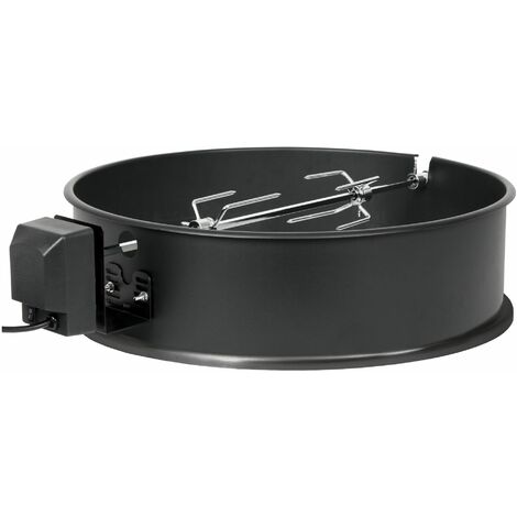 BBQ-Toro Set di spiedini per barbecue per barbecue a bollitore Ø 57 cm con corpo barbecue, spiedino, motore e aghi per carne