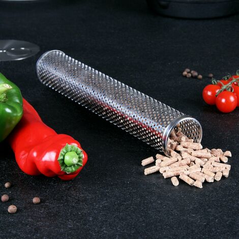 Affumicatore Acciaio Inox Barbecue, BBQ Aroma Box, Scatola Per