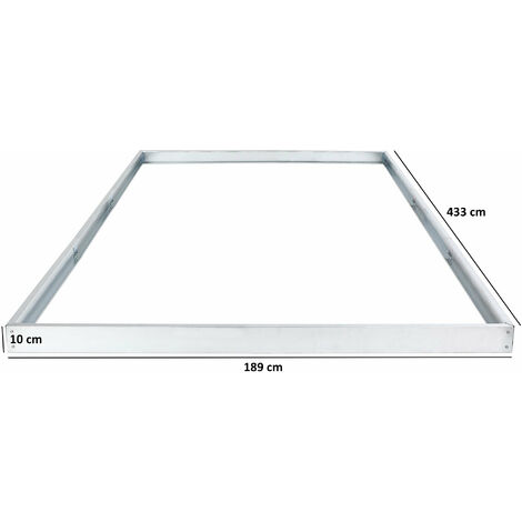 Telaio Per Tavoli KUFE In Acciaio Inox - Design Moderno E Altezza Regolabile - Foto 12