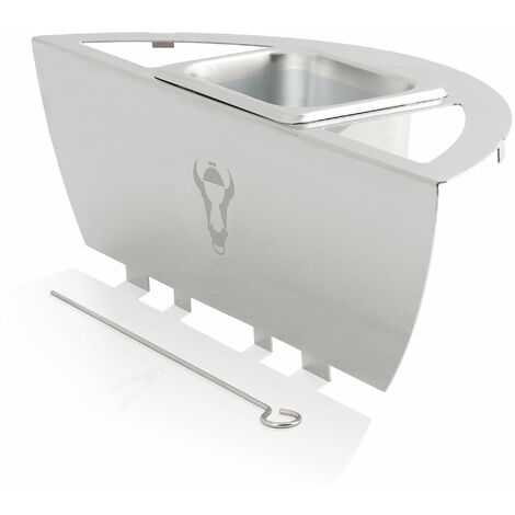 Affumicatore Portatile Smoke House &ndash; Griglia Barbecue In Acciaio Inox A Legna