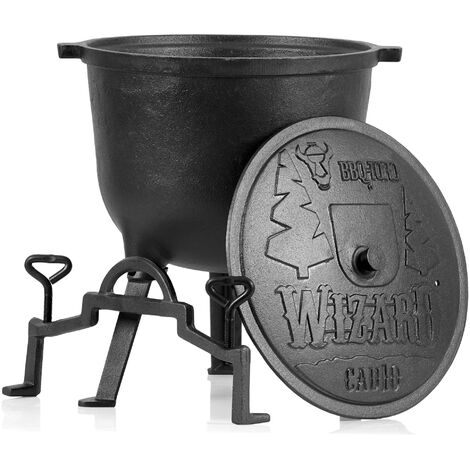 BBQ-Toro Wizard Cauldron Pentola di cottura in ghisa da 10 litri (1/5)