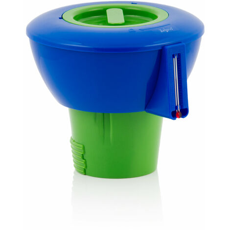 Siqua Dispenser Galleggiante Per Cloro Con Termometro - Dosatore Automatico Per Piscine E Spa (Max 200g) - 3