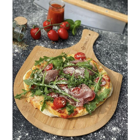 Pierre à Pizza Carrée Mahlzeit 38x30cm - Cordiérite - Pour Four, Barbecue Et Grill - Cuisson Uniforme