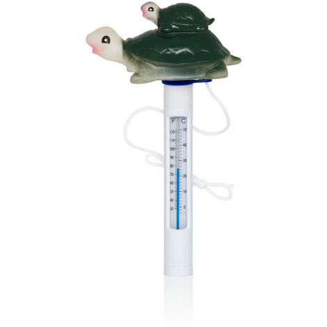 Termometro Galleggiante Per Piscina A Forma Di Anatra E Pesce | Set Di 2 Misuratori Temperatura Per Acqua Piscina E Spa | Accessorio Divertente E Pratico (0-50°C) - 4