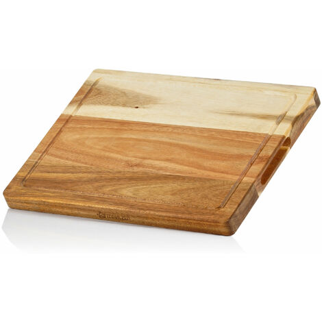 Tagliere pane legno acacia con raccoglibriciole