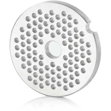 WolfCut Disco Forato In Acciaio Inox Per Tritacarne Grossag HFW5 – Foro 5 Mm, Diametro 53 Mm, Qualità Tedesca
