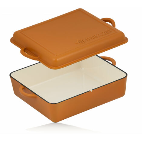 Mahlzeit Meal Tostatrice in ghisa smaltata 10,8 litri Sunny Orange Tostatrice 2in1 con padella (1/5)