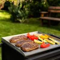 Teglia Rettangolare In Acciaio Inox Antiaderente 40x24 Cm: Perfetta Per Forno, Barbecue E Induzione