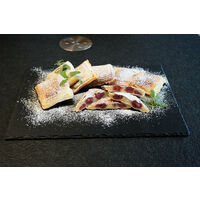 BBQ-Toro Piastra per Waffle in Ghisa a Forma di Cuore Piastra per Waffle con 2 Manici, 15 cm