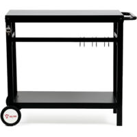 BBQ-Toro Carrello Per Barbecue, 94 X 61 X 90 Cm, Nero, Con Grande - 11
