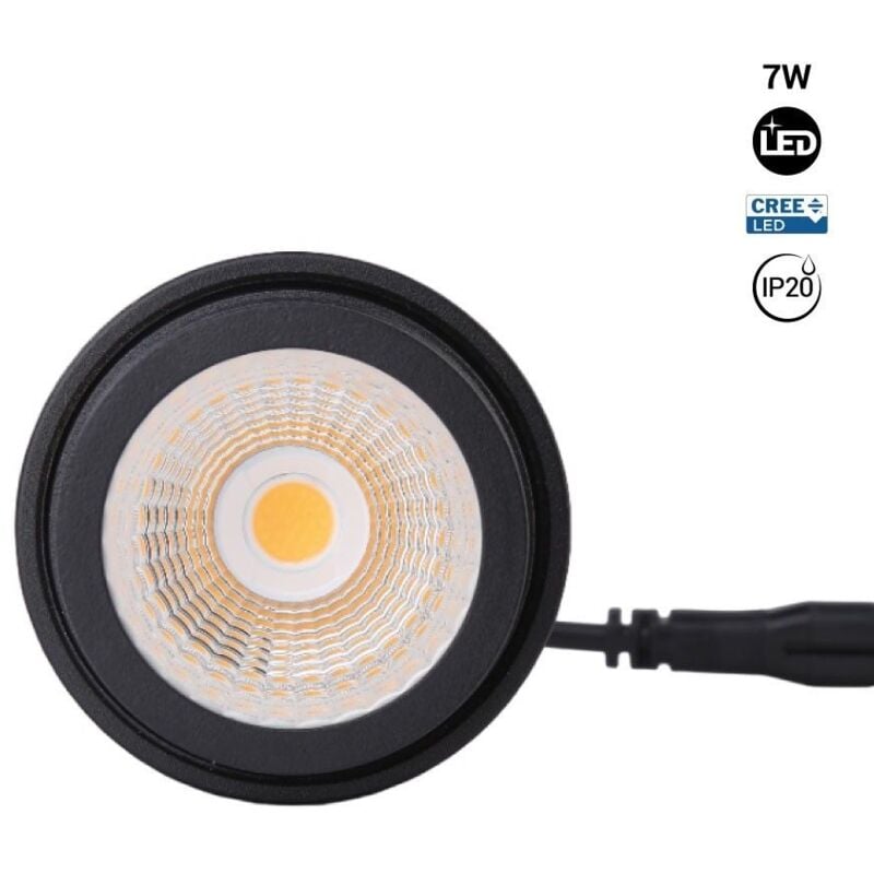 Mini Downlight encastrable 3W faible UGR 30º IRC 90 | Spots LED