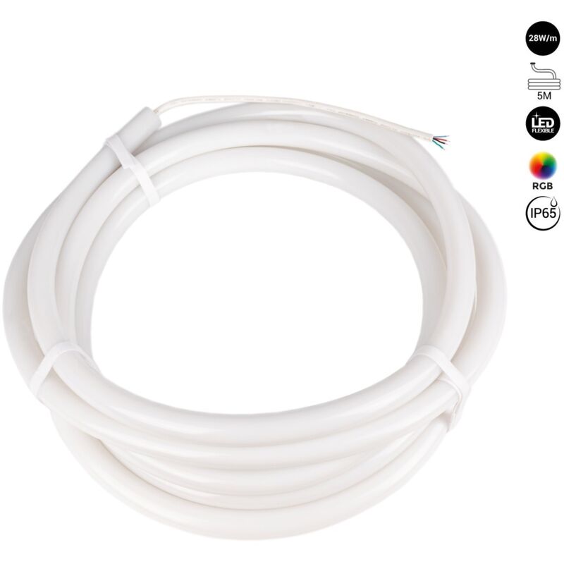 FLEXIBLE À LED - BLANC FROID 6500K ET BLANC CHAUD 3500K - 600 LED - 5m - 24V